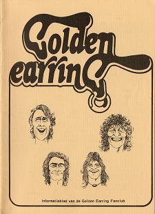 Golden Earring fanclub magazine 1980#1 front cover